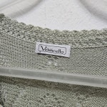 VENTICELLO 니트 조끼 여 66 J5963 : 스카이빈티지