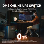 500W(85Wx6) 태양광 패널이 장착된 재커리 발전기 5000 플러스 5040Wh LiFePO4 배터리 발전소 120V /240V 2_Solar Generator 5000... 