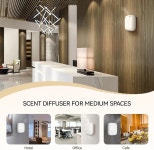 바이시지 워터리스 에센셜 오일 디퓨저 업그레이드 최대 2000평방피트 가정용 향기 공기 기계 400ML 호텔 및 상업용 스파용 냉기 기술... 