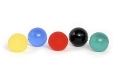 테라밴드 손 운동기 볼 포 핸드 손목 손가락 팔뚝 그립 강화 및 테라피 공을 짜서 손의 유연성을 높이고 관절 붉음 부드러움 초보자 : 슈머프리