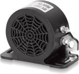미르쿠마켓 | 미르쿠 백업 알람 110dB 12V-80V DC 방수 산업용 대형 후진 경고 트럭 밴 화물 자동차 화물차용 초강력 경고음 (자체 접지 금속 시트)...