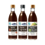 청정원 (참치액/꽃게참치액/구운대파채소액) 950g 3종 2개 골라담기 : 씨유니