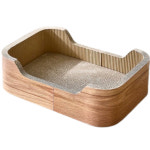 한발뚝딱 반려묘 양면 스크래쳐 장난감 레귤러 오크 : 비엔엠코리아