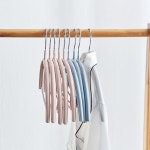 니트 어깨뽕 어깨 안늘어나는 신박한 정리 라운드 논슬립 옷걸이 자국 : 잇템바구니