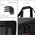 캠프 셰프 2-버너 스토브용 요켄베 캐리백 1680D 헤비 듀티 캠핑 스토브 캐리 케이스 4개의 코너 프로텍터 방수 및 내구성 테일게이트 바비큐... 