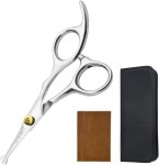 릴리스 펫 5.0인치 오른손용 라운드팁 반려동물 그루밍 가위 코 귀 얼굴 개와 고양이를 위한 스테인리스 스틸 작은 볼 팁 : 쇼핑상자