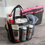 목욕탕 찜질방준비물 목욕바구니 칸막이 가방 : 하늘은하수