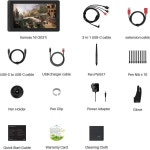 태블릿PC HUION-Kamvas 162021 그래픽 드로잉 모니터 WindowsMAC 및 Android 120 s rgb용 배터리가 필요 없는 디지털 펜 태블릿 : 누블룸