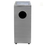 스토어-지유 사각휴지통 겸 재떨이 B H3-17 공공용휴지통 : 스토어-지유