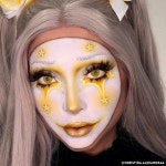 메흐론 메이크업 클라운 화이트 라이트 | 프로페셔널 페이스 페인팅 & 바디 스테이지 필름 코스프레 마임 할로윈 2온스(56g)용 크림 2 Ounce... 