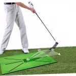 골프 스윙 연습 매트 궤적 분석 임팩트 포인트 훈련 실내 퍼팅 그린 : 이엠제마켓