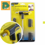 다기능 티핸들세트 22p T복스 소켓 드라이버 비트 겸용 자동차 정비 : 디마크스토어