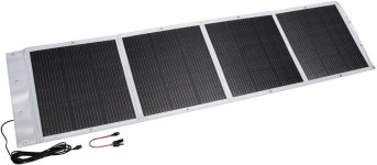 클라인 툴스 29251 휴대용 200W 태양광 패널 발전소 배터리 및 전자기기용 USB-A 포트가 있는 접이식 야외 충전기 : 제이플로우마켓