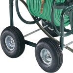 AMES 2380500 에스테이트 4륜 스틸 왜건 400피트 호스 용량 : 쇼핑메이트글로벌