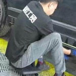 이동식 좌우 앉은뱅이 의자 세차장 카센터 B형 앉은뱅이의자 : 그린망고 컴퍼니