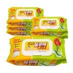 30매입 거실청소 1팩 실속형 청소포 걸레포 방청소 청소물티슈 물걸레포 : 엠에스엠일레븐