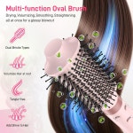 랩 - 빠른 건조 블로우 드라이어 스타일링 스트레이트닝 및 여행 가방으로 볼륨 조절이 가능한 5 in 1 헤어 브러시 (100v : 해온크래프트