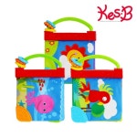 10개월 아기 오감발달 바스락 치발기 그림 헝겊책 출산선물 놀이책 소근육 : 현대샾