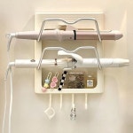 온빌리 고데기 거치대 정리대 C. 화이트 기본 모델, A. 2층, A. 1x1cm : 올데이라운지