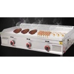 전기 철판 사각 호떡 볶음 불판 구이판 다양한 고품질 상업용 85x40cm 철판 8mm : 킵업 플러스