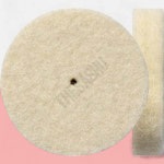 소형펠트연마도구 펠트광택휠 25.4mm 3개입 1SET : DA사슈
