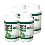 보타닉화이버 차전자피 식이섬유 360g 4통 : 말로우