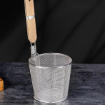 레스토랑 튀김 거름망 스틸 주방 조리기구 국수 바구니 : 리마114