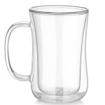 언니네 내열 유리컵 400ml 커피유리컵 : 반짝반짝빛나는 우리의 하루