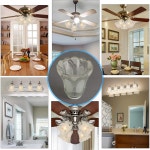 Anmire 2팩 투명 프로스트 플라워 유리 그늘막 벨 모양 조명기구 교체용 글로브 또는 천장 선풍기 라이트 샹들리에 월 스콘스 G0015용 2... 