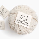 (D612) 스윗 라이프 캣 라벨 : 청송뜨개실