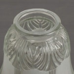 Anmire 2팩 투명 프로스트 플라워 유리 그늘막 벨 모양 조명기구 교체용 글로브 또는 천장 선풍기 라이트 샹들리에 월 스콘스 G0015용 2... 