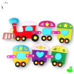 GS 어린이집환경꾸미기 펠트게시판 신기차 세트 게시판꾸미기 : 그린스완몰