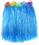 댄스 파티 장식을 위한 대형 꽃 의상 세트가 있는 하와이안 루우 훌라 잔디 스커트 추천 : 온캐치