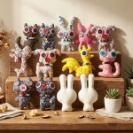 동물 천 인형 키링 만들기 : 노리프렌즈