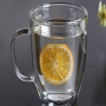 언니네 내열 유리컵 430ml 커피유리컵 : 반짝반짝빛나는 우리의 하루