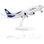Joylluoan 1130 LAN 737 합금 다이캐스트 비행기 모델 White : 픽앤바이몰