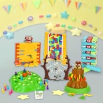 캐스B 보드게임 베스트 6종 A세트 전략게임 쌓기놀이 스태커 두뇌 벽돌게임 점핑다람쥐 : 모두 도매