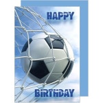 세이델 프리미엄 생일 카드 세트 (봉투 포함) - 남성, 여성, 아버지, 친구, 아이들, 십대, 축구, 스포츠 팬용 인사말 카드 (G3403 SW023)... 