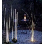 야외 정원 잔디 조명 잔디등 램프 방수 갈대 인테리어 캠핑 억새 데크 : 오팔리네