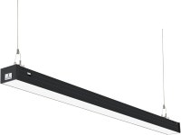 DAKASON 4피트 연결 가능한 LED 선형 조명 40W 당구장 테이블 사무실용 상업용 기구 창고용 튜브 4개 3CCT 디밍 가능 1팩 : 소레마