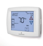 White-Rodgers 1F95-1291 습도 조절 기능이 있는 7일 터치스크린 온도 조절기 : 소레마
