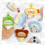 캐릭터 키링 뽑기 인형 가방고리 파우치 동물 귀여운 펜던트 액세서리 랜덤박스 미니인형 : 재이재이팝