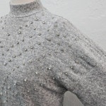 STRADIVARIUS 니트 여 M J5987 : 스카이빈티지