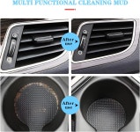 자동차용 KHGUZ 청소 젤 범용 차량 인테리어 디테일 퍼티 키보드 통풍구 PC 노트북 카메라용 도구 자동차 먼지 제거 액세서리(블루) : 캐치스마트