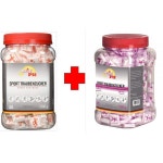 액티브 핏 스포츠 포도당 캔디 기본 + 라즈베리 믹스 번들 1+1 dextrose 사각 개별 통 간식 어린이집 간식 학교 간식 화이트데이 간식 생일파티... 