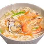 칼국수 12인분세트 면2kg+맑은 얼큰 시원 해물맛스프12봉 원조맛집 : 월드원