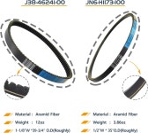 야마하 GAS 골프 카트 G29 YDRA 드라이브 2007-업 및 2 2017-업을 위한 브리디오프 클러치 세트 업데이트된 FBT JW8-G6201 Driven... 