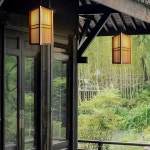 전통한지조명 전등갓 무드등 찻집 방수 외부 한옥 한정식 펜션 식당 : 다르글로벌