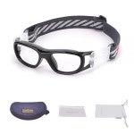 SooGree 농구 드리블링 안경 축구 스포츠 보호 고글 눈 안전 김 서림 방지 렌즈 (G8029 블랙 프레임 그레이 패드) 11st_amz 109718... 