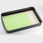 Officemate 2200 시리즈 이그제큐티브 리걸 트레이 프론트 로드 블랙(22242) 15.6 x 10.8 2 : 플로업